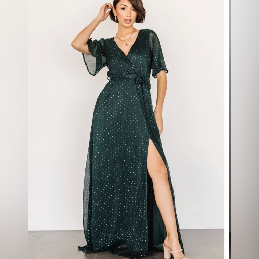 Baltic born shimmer maxi dress